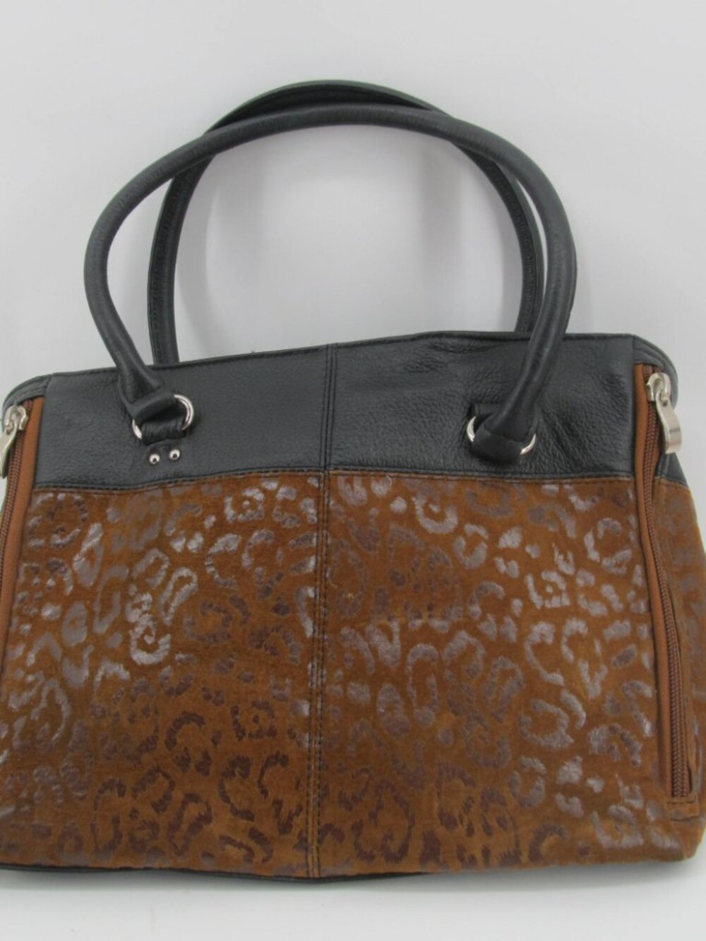 Gun Tote’n Mama’s Traditional Open Top Tote Concealed Carry Purse Suede GTM-63